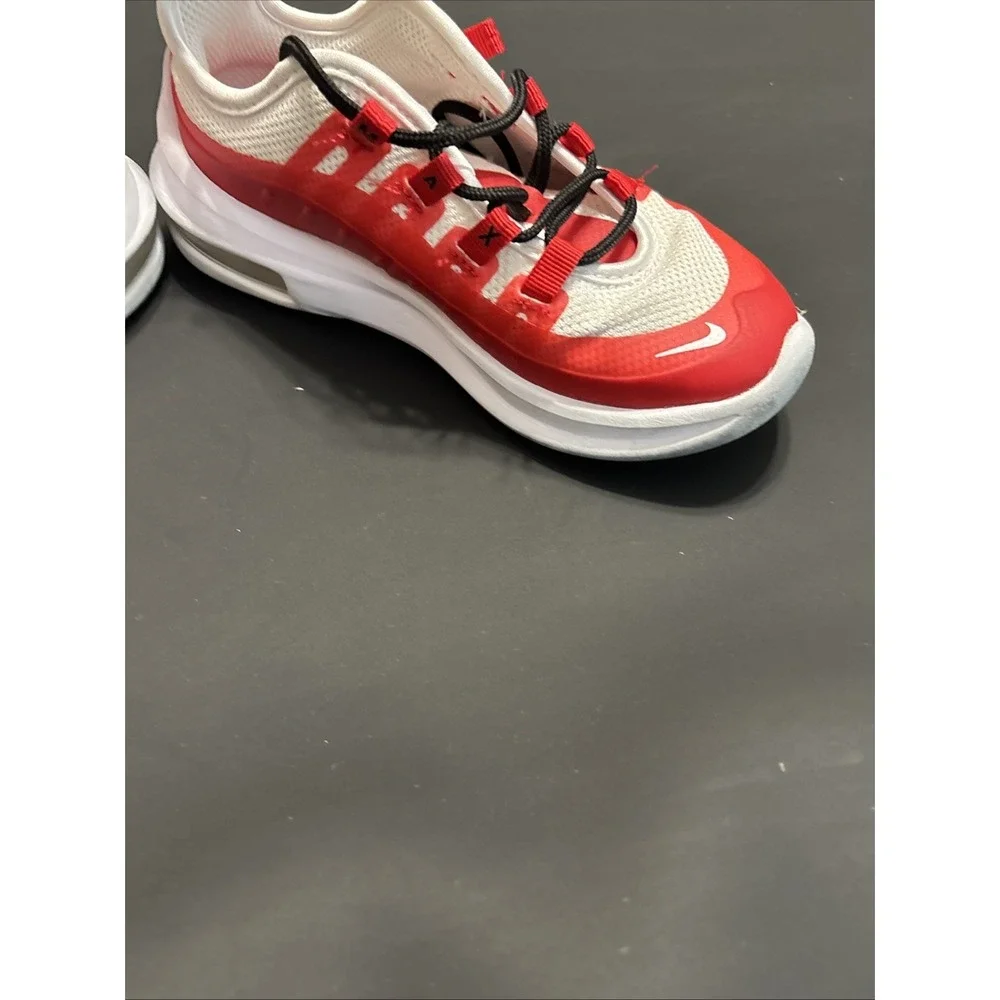 Nike Air Max Axis TD Children's Shoes Size 11C White Red Black AH5223-603